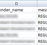 CSV view